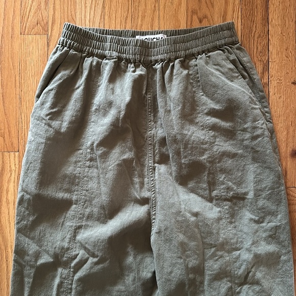 Roucha sz 6/8 cotton linen blend pants harem style great pre owned owned owned - Picture 2 of 7